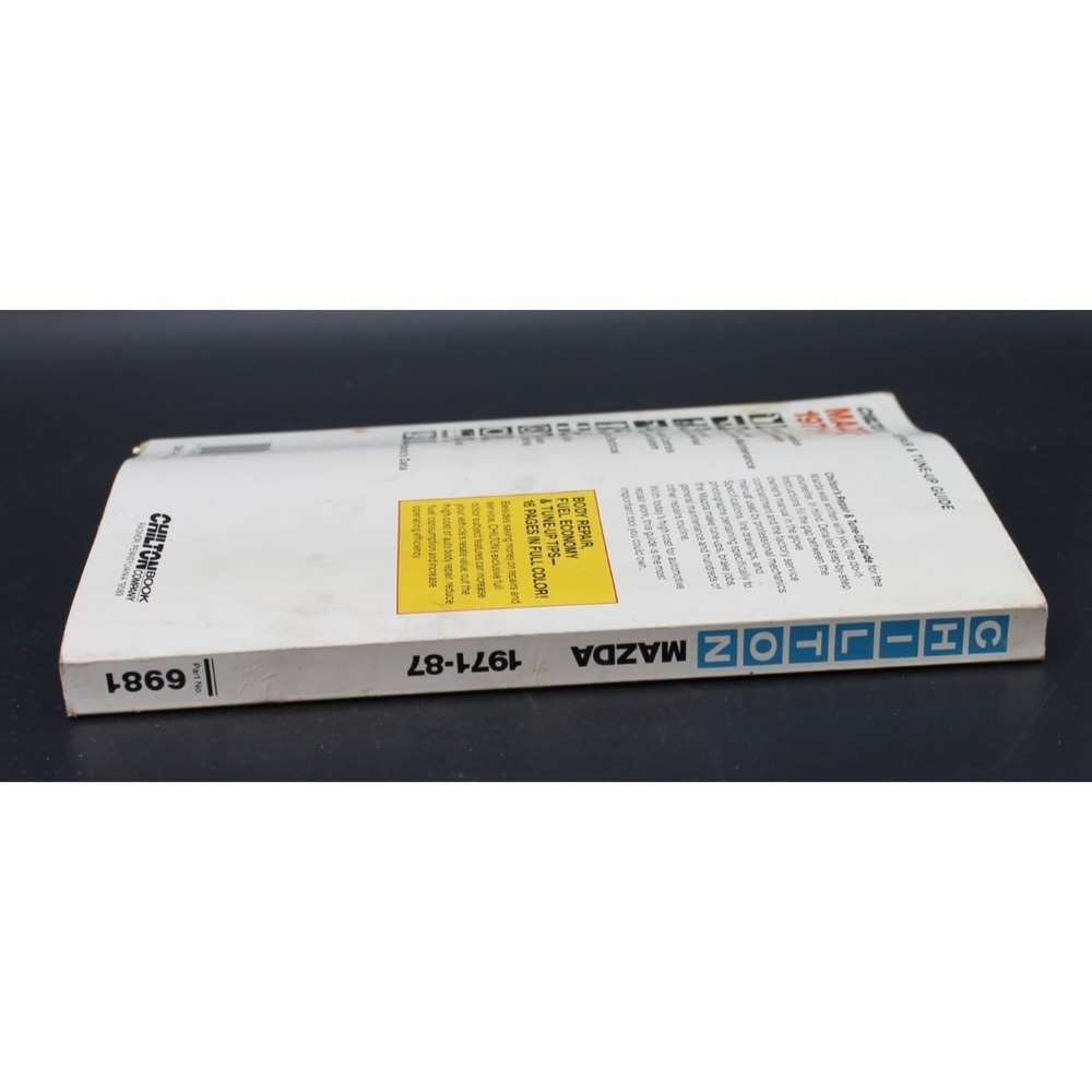 Chilton Repair and Tune-Up Guide Mazda 1971 to 1987 All US Canada Models 6981 - Picture 6 of 10